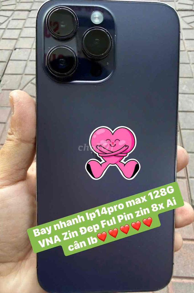 Bay nhanh ip14pro max 128 VNA Zin Đep ful pin 84%. Mua bán Điện thoại tại Thành phố Phúc Yên Vĩnh Phúc được đăng bởi Lê Việt Quang hình 1