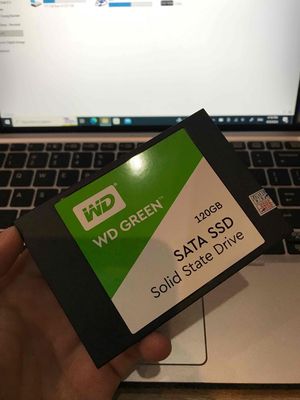 ổ cứng ssd wd green 120gb xài ít