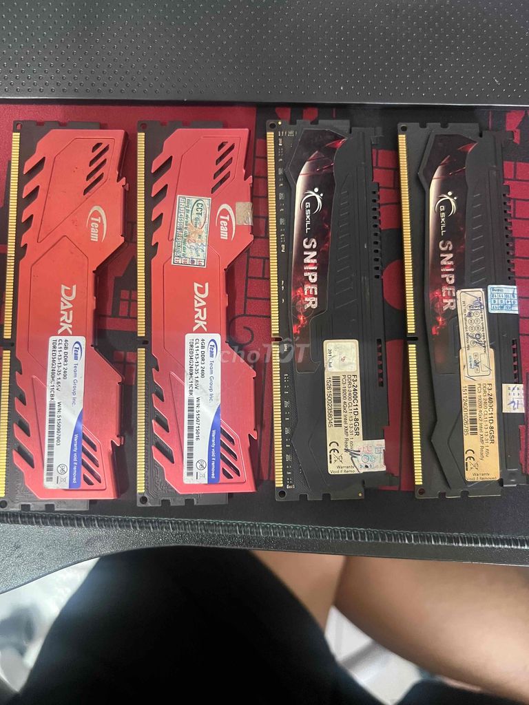 RAM DDR3 16GB Buss 2400. Mua bán Linh kiện (RAM, Card...) tại Quận Gò Vấp Tp Hồ Chí Minh được đăng bởi Hiến Nguyễn hình 1