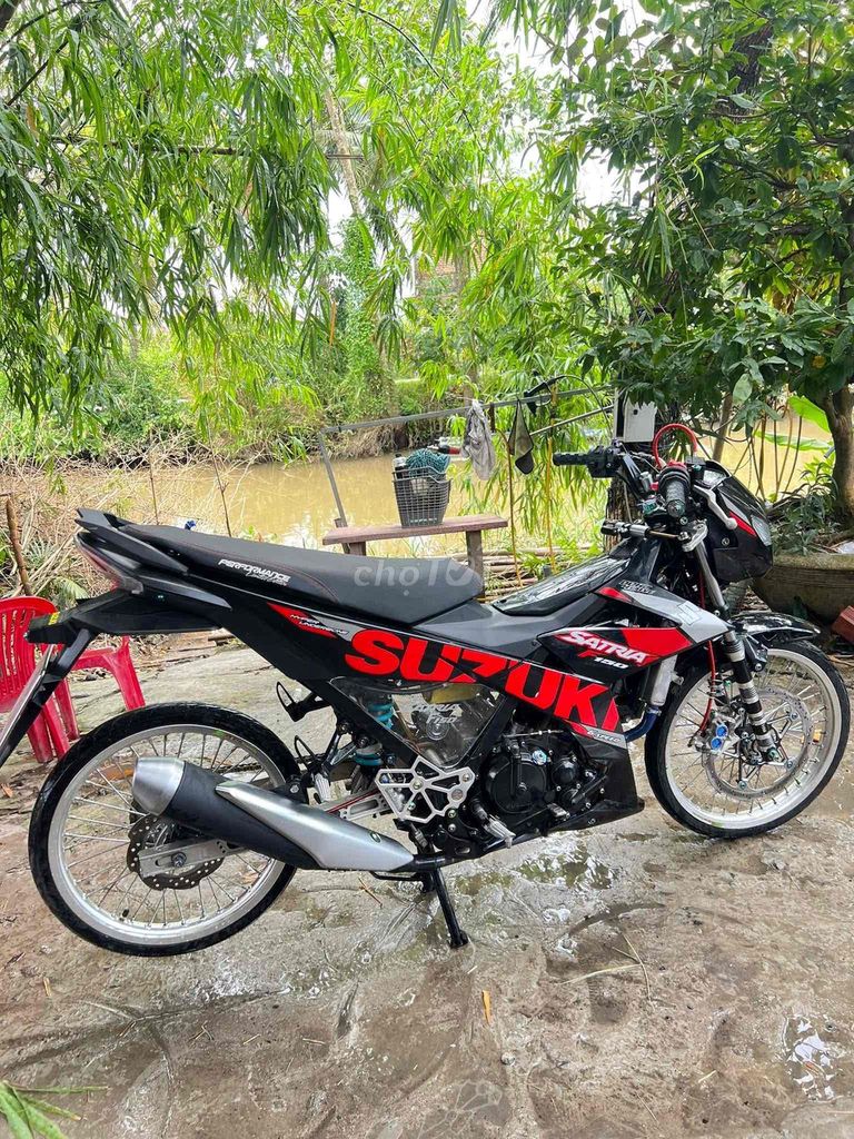 Suzuki Satria 150 Kiểng Đỏ đen bóng. Mua bán Xe máy tại Huyện Lai Vung Đồng Tháp được đăng bởi Hoài Tính hình 3
