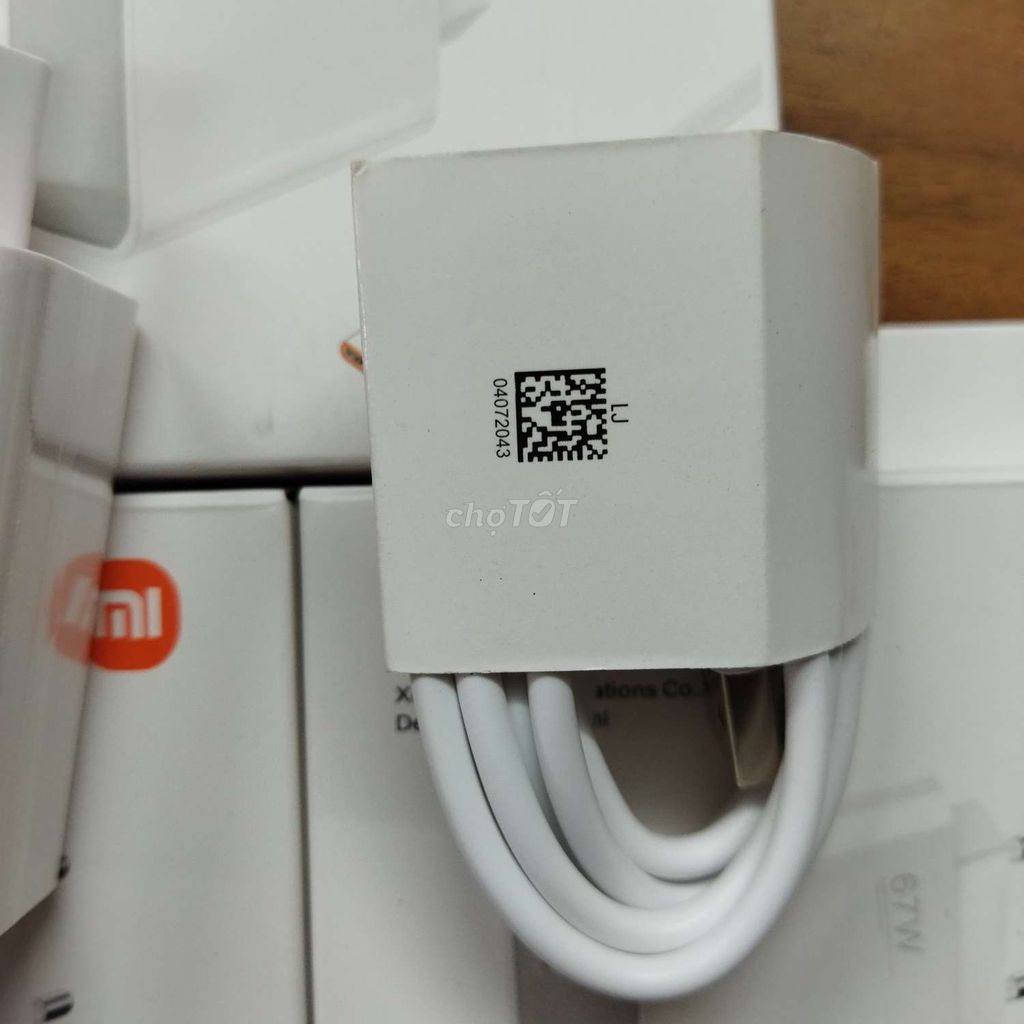 Sạc Xiaomi 67w hàng linh kiện hãng xiaomi fullbox.
