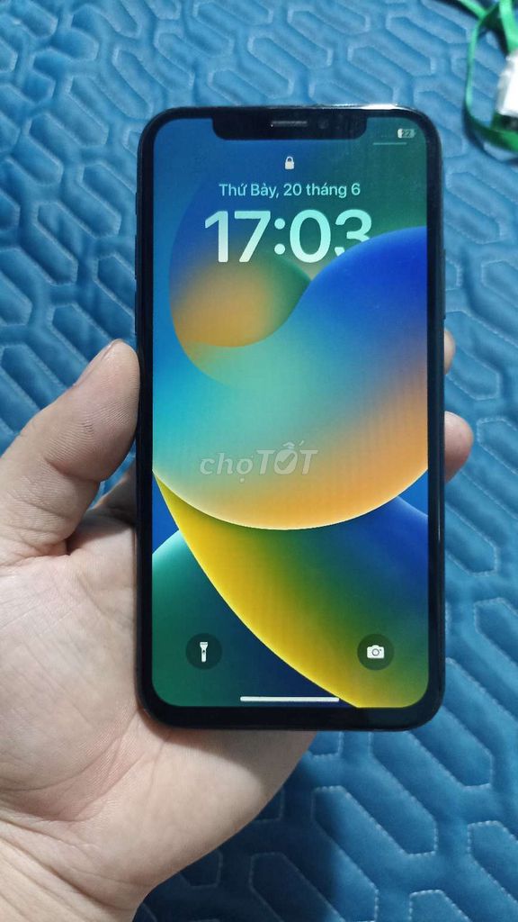 Apple iPhone X Đen. Mua bán Điện thoại tại Thành phố Dĩ An Bình Dương được đăng bởi Nguyễn Văn Kiệt hình 1