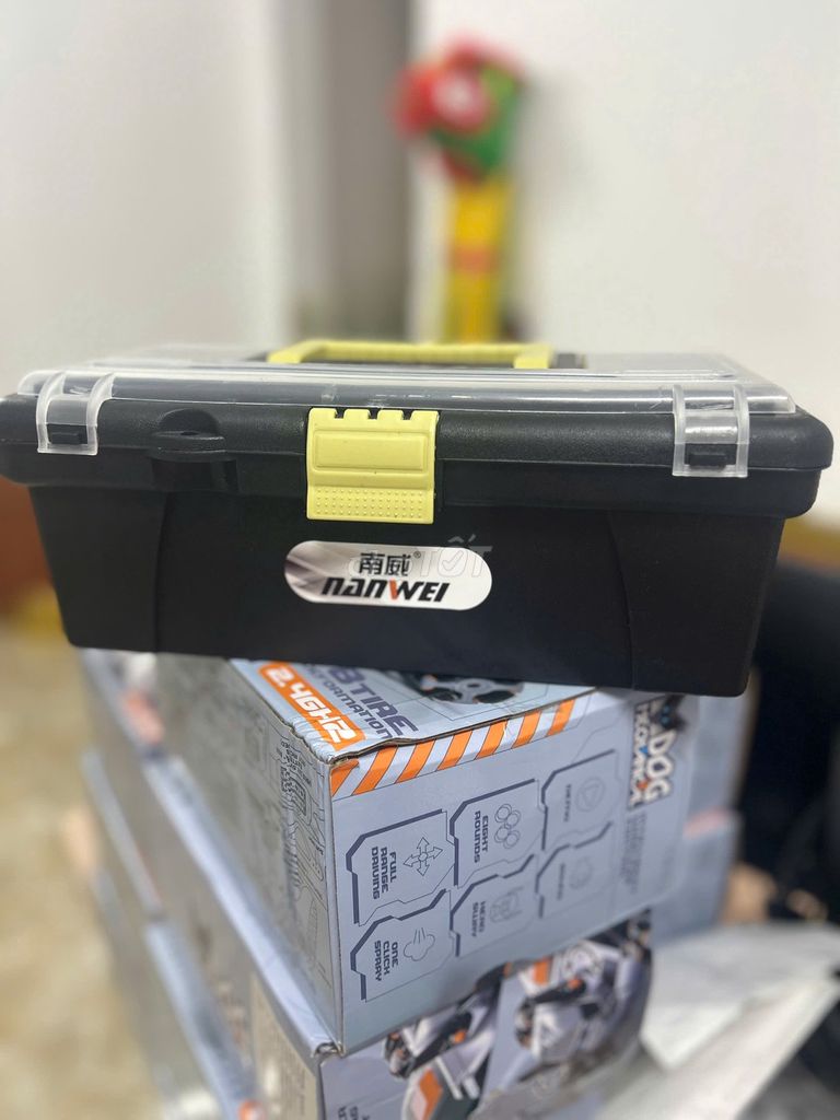 Hộp đồ nghề Nanwei Nhựa Đen. Mua bán Đồ chuyên dụng, Giống nuôi trồng tại Quận Ngũ Hành Sơn Đà Nẵng được đăng bởi Review Có Tâm hình 1