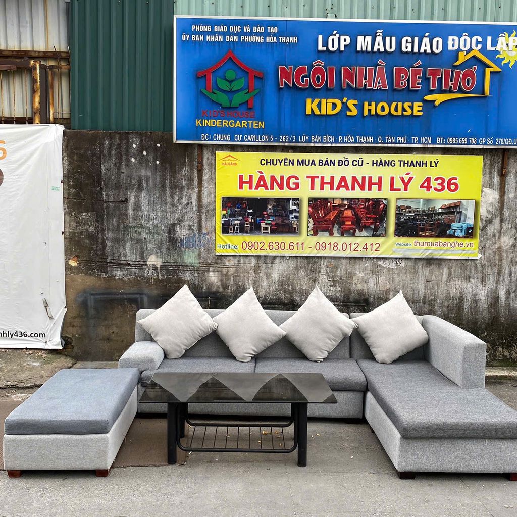 Bộ Bàn Ghế Sofa Cũ Đẹp Bền Chất Lượng Thanh Lý