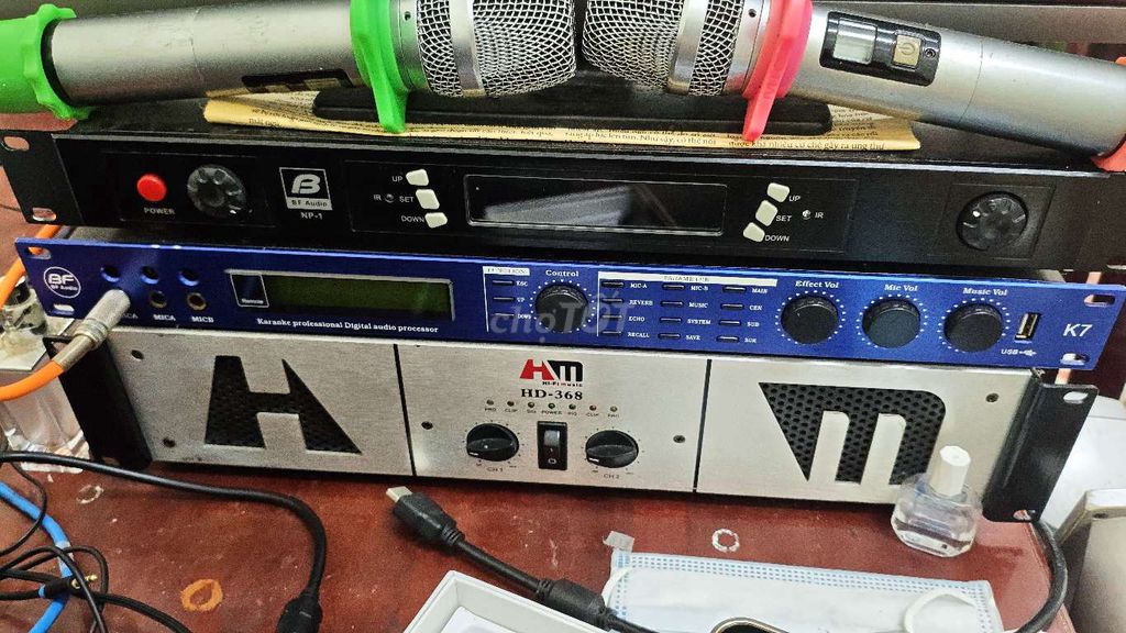 Bộ âm thanh karaoke vang số x8. Mua bán Tivi, Âm thanh tại Thành phố Bến Tre Bến Tre được đăng bởi Nhutminh Nguyen hình 1