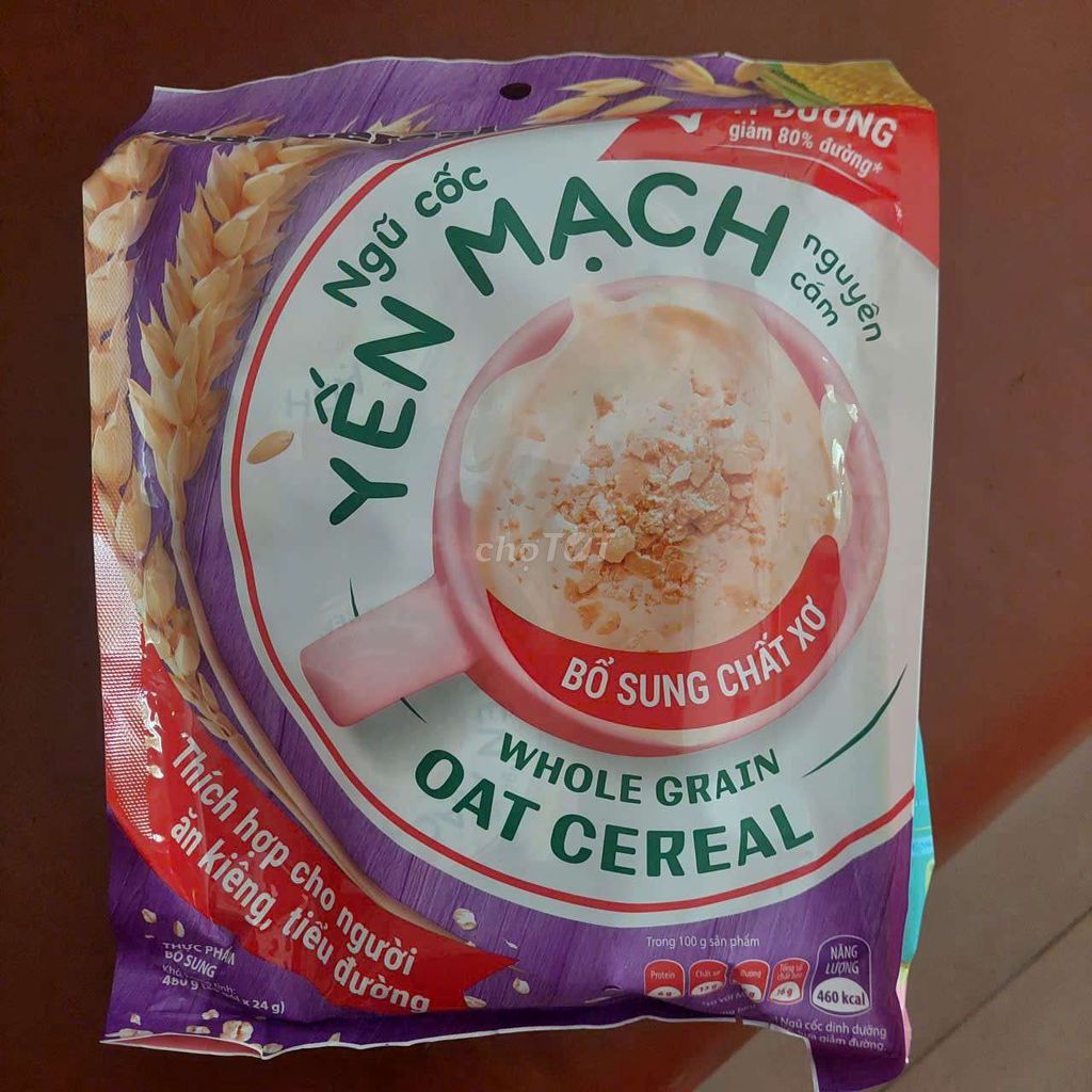 Ngũ cốc ăn kiêng yến mạch 480g. Mua bán Đồ ăn, thực phẩm và các loại khác tại Quận Tân Phú Tp Hồ Chí Minh được đăng bởi Huong Love Huy hình 1