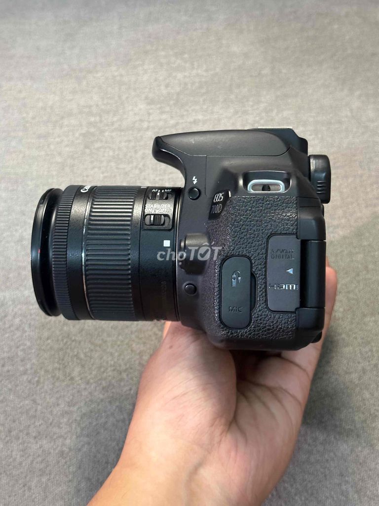 Máy ảnh Canon EOS 700D ống kính 18-135mm Đen. Mua bán Máy ảnh, Máy quay tại Quận Ngũ Hành Sơn Đà Nẵng được đăng bởi Nguyễn Trọng Ha hình 1