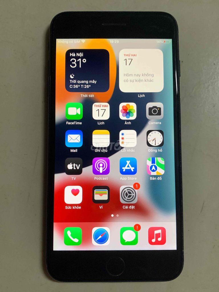Apple iPhone 7 Plus 128GB Đen. Mua bán Điện thoại tại Huyện Thanh Oai Hà Nội được đăng bởi Lã Quang Định hình 1