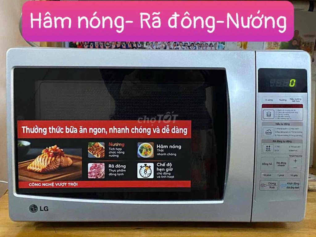 Lò vi sóng LG có nướng mới 90%