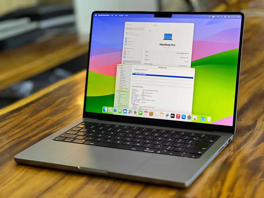 🍎MacBook Pro 14inch M1 Pro 16GB/ 01TB {Trả Góp Dễ}. Mua bán Laptop tại Quận Hải Châu Đà Nẵng được đăng bởi Việt Lê hình 1