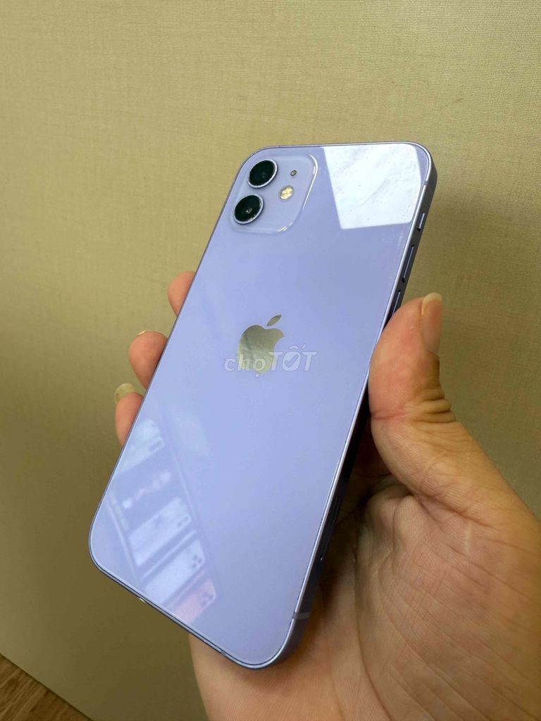 iPhone 12 Tím Đã sử dụng. Mua bán Điện thoại tại Thành phố Phú Quốc Kiên Giang được đăng bởi Lê Toán hình 1