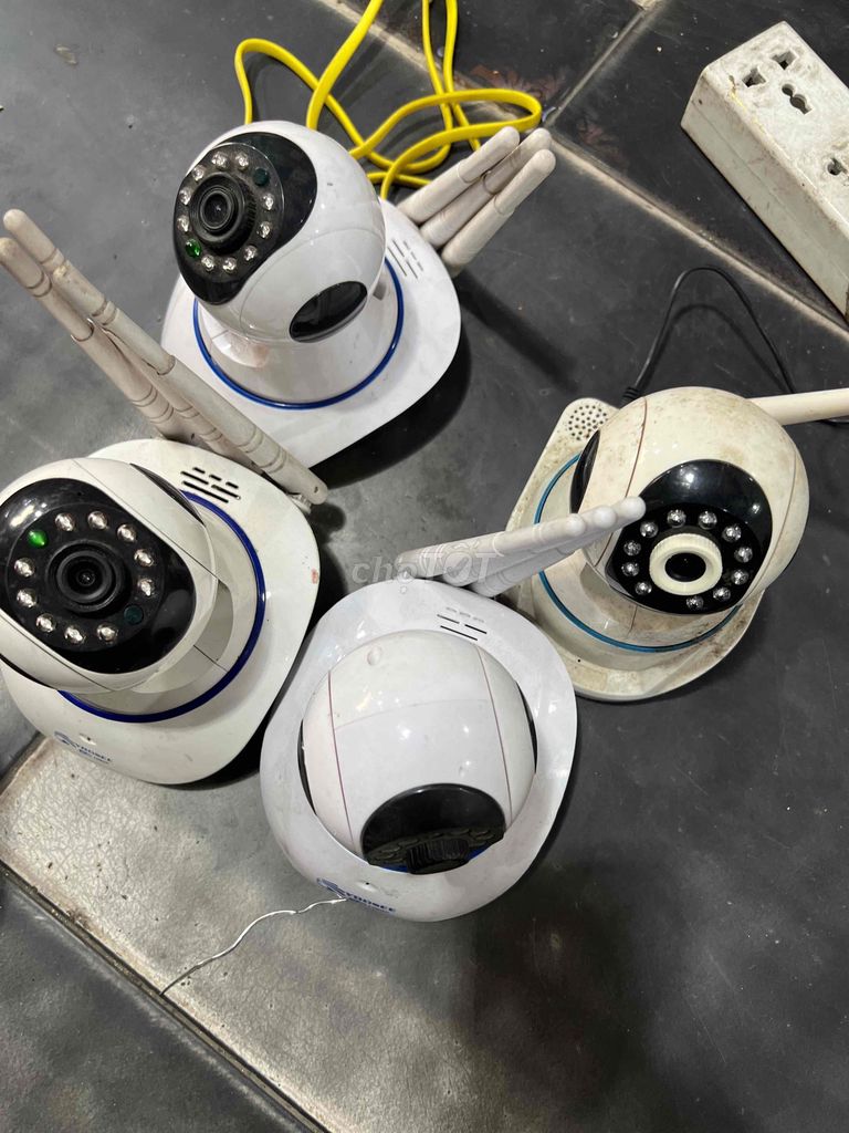 Camera an ninh Trắng Đã qua sử dụng combo 4 cái. Mua bán Máy ảnh, Máy quay tại Quận Gò Vấp Tp Hồ Chí Minh được đăng bởi gia dụng thiện phát gò vấp hình 1