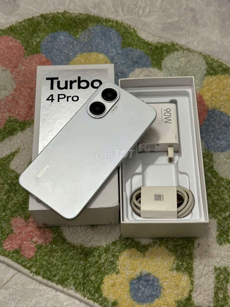 Xiaomi Redmi Turbo 4 Pro 256GB Trắng FullBox. Mua bán Điện thoại tại Quận Cái Răng Cần Thơ được đăng bởi Ngân Long Trung hình 1