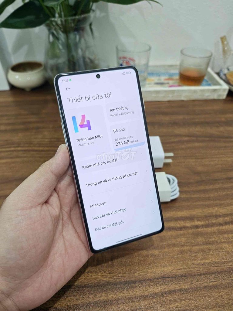 Xiaomi Redmi K40 Gaming 256GB Bạc. Mua bán Điện thoại tại Thành phố Châu Đốc An Giang được đăng bởi Tiến Thành hình 1