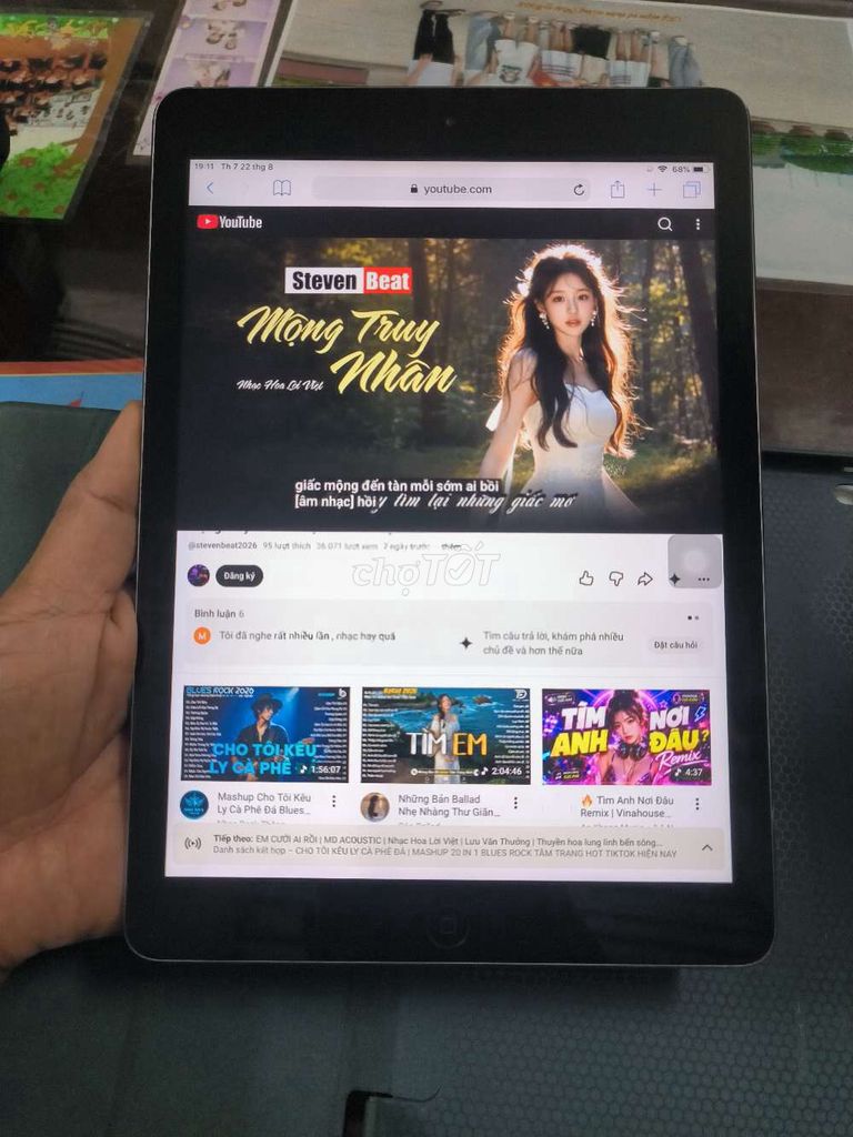 ipad Air. Mua bán Máy tính bảng tại Quận Hai Bà Trưng Hà Nội được đăng bởi Quang Minh hình 1