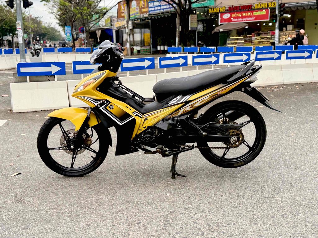 Yamaha Exciter 2014 Vàng đen. Mua bán Xe máy tại Quận Liên Chiểu Đà Nẵng được đăng bởi Xe máy cũ đức nguyễn hình 3