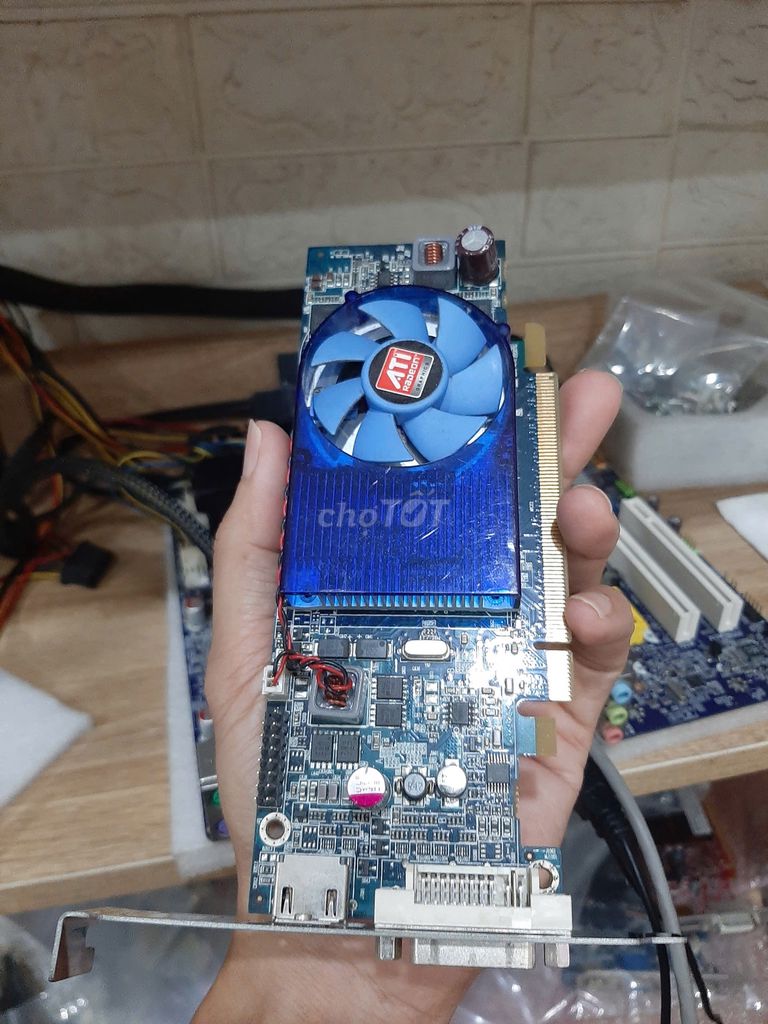 Card màn hình ATI Radeon HD4600 0.5GB DDR2. Mua bán Linh kiện (RAM, Card...) tại Quận Gò Vấp Tp Hồ Chí Minh được đăng bởi Thuận Phát PC hình 1
