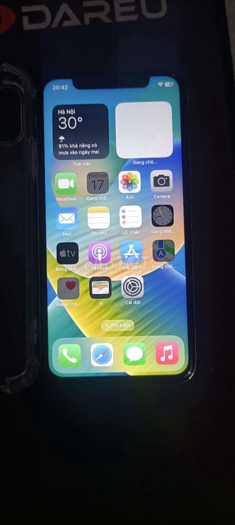 Apple iPhone X 64GB 100%. Mua bán Điện thoại tại Huyện Hớn Quản Bình Phước được đăng bởi trần vũ trung hiếu hình 1