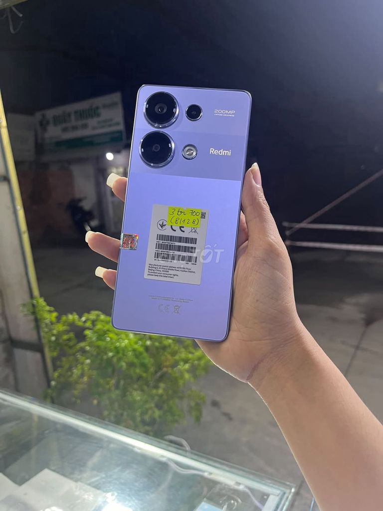 Xiaomi Note 13 Pro 128GB Tím. Mua bán Điện thoại tại Quận 1 Tp Hồ Chí Minh được đăng bởi Hội Đồ Điện Tử hình 1