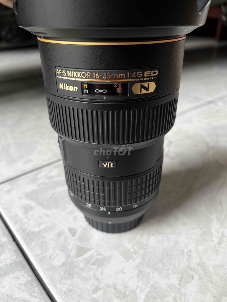 len nikon 16-35 Nano. Mua bán Máy ảnh, Máy quay tại Quận Tân Phú Tp Hồ Chí Minh được đăng bởi Tấn Anh  hình 1