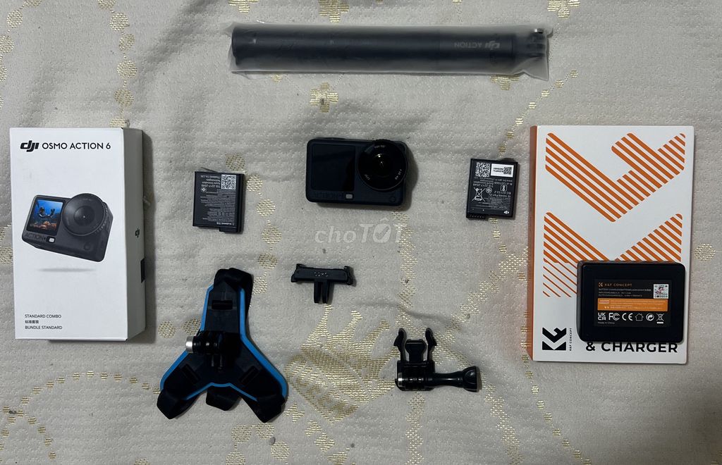 Action 6 bảo hành dài 2pin, gậy hãng, kèm phụ kiện. Mua bán Máy ảnh, Máy quay tại Quận 4 Tp Hồ Chí Minh được đăng bởi Minh Trung hình 1