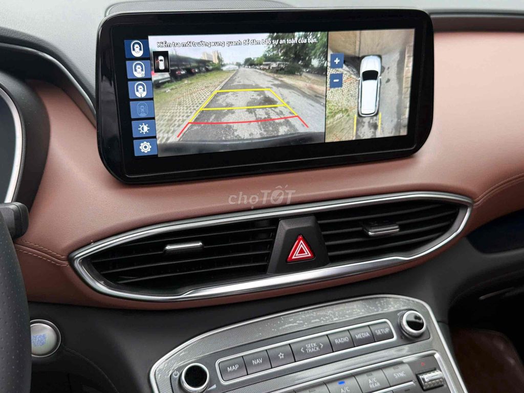 Hyundai Santa Fe 2022 Cao cấp 2.2L HTRAC  đen. Mua bán Ô tô tại Quận Cầu Giấy Hà Nội được đăng bởi Auto 6666 hình 10