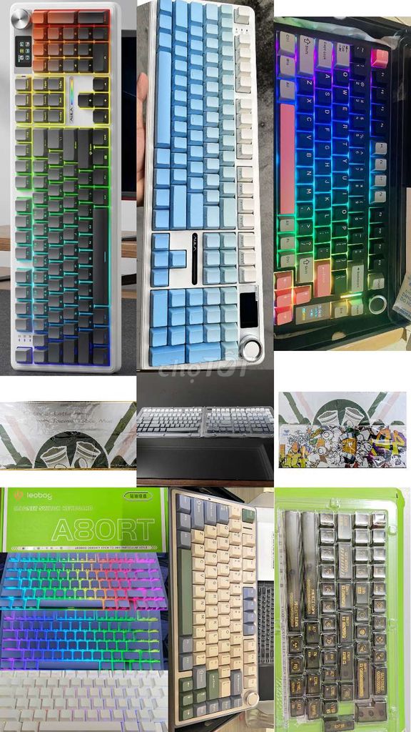 Keycap và phím cơ S75 Pro, F75, F108 Pro, A80RT. Mua bán Phụ kiện (Màn hình, Chuột...) tại Quận Cầu Giấy Hà Nội được đăng bởi Nam hình 1