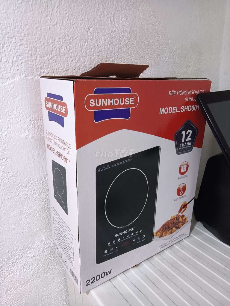 Bếp điện từ SUNHOUSE SHD6011. Mua bán Bếp, lò, đồ điện nhà bếp tại Quận Cẩm Lệ Đà Nẵng được đăng bởi A minh hình 1