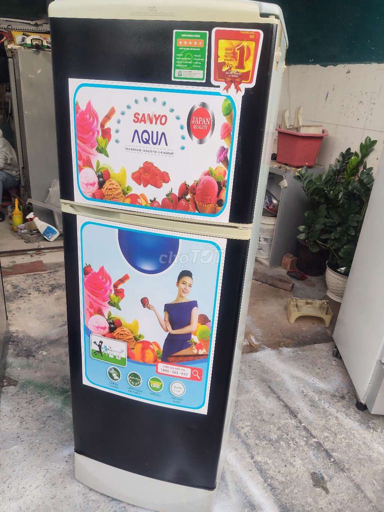 Tủ lạnh Sanyo Aqua 150L Không đóng tuyết. Mua bán Tủ lạnh tại Huyện Hóc Môn Tp Hồ Chí Minh được đăng bởi long hình 1