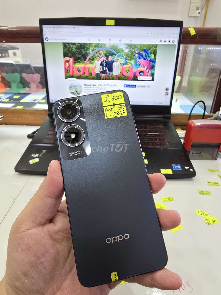 Oppo A2X 5G - 128GB. Mua bán Điện thoại tại Thành phố Long Xuyên An Giang được đăng bởi Facebook Cầm Đồ Thúy Vân hình 1