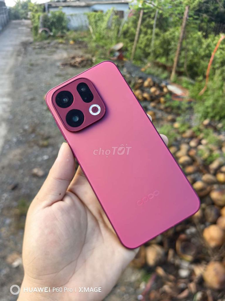 Oppo Find X9 12GB/256GB Hồng. Mua bán Điện thoại tại Huyện Mỏ Cày Bắc Bến Tre được đăng bởi thọ hình 1