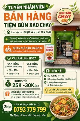 Tiệm Bún Xào Chay logo