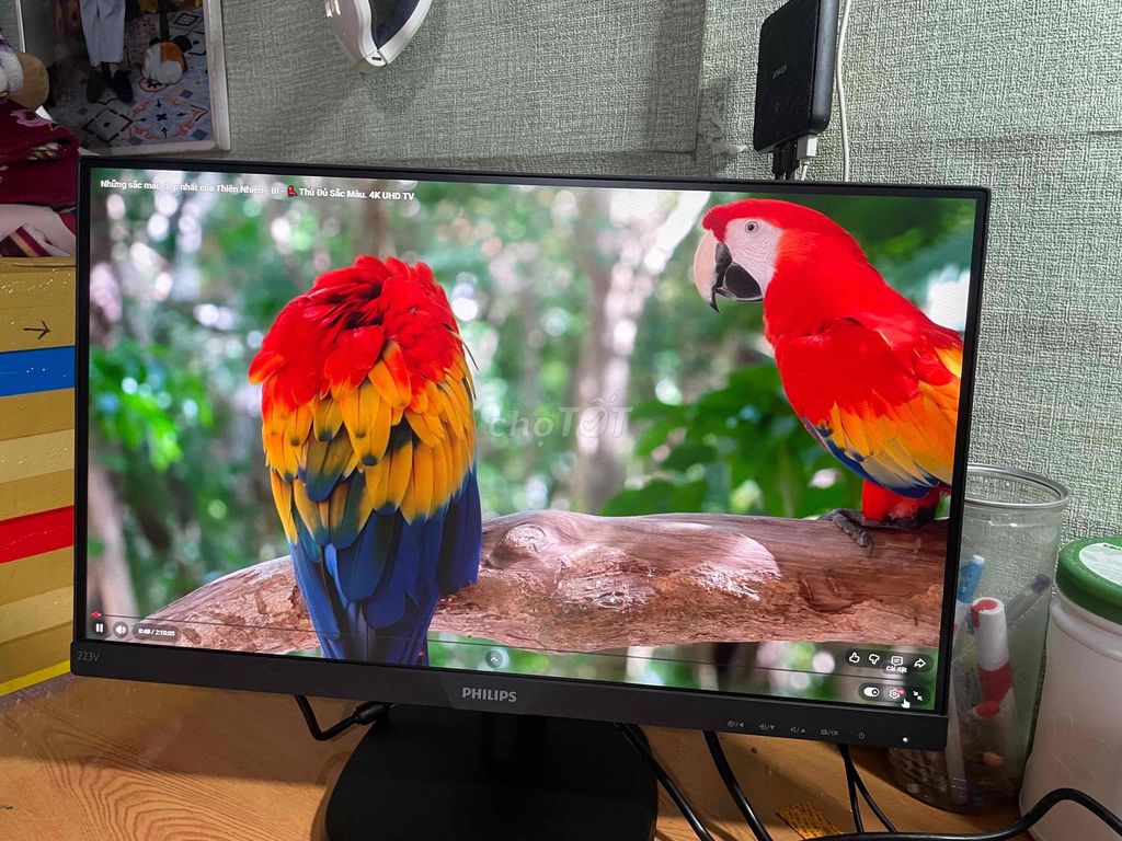 Màn hình Philips 22 inch. Mua bán Phụ kiện (Màn hình, Chuột...) tại Huyện Dương Minh Châu Tây Ninh được đăng bởi ĐỨC  hình 1