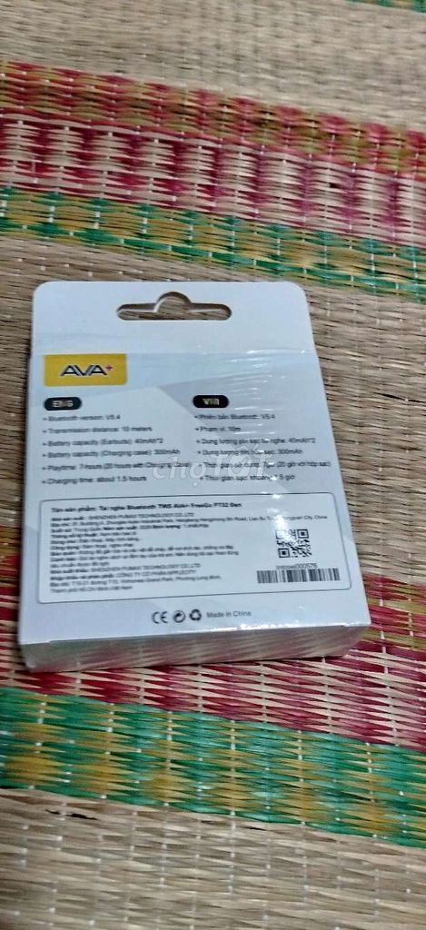 Tai nghe không dây AVA+ PT52 Đen. Mua bán Tivi, Âm thanh tại Quận 8 Tp Hồ Chí Minh được đăng bởi phong ba hình 1