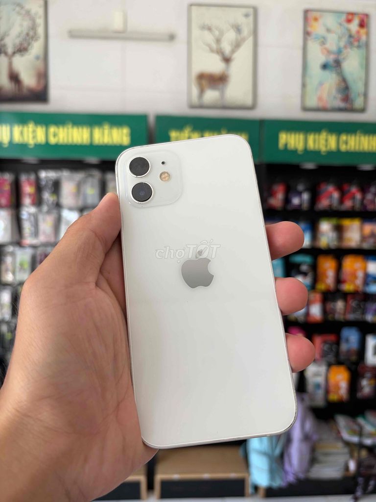 Apple iPhone 12 64GB Trắng Mất Face. Mua bán Điện thoại tại Thành phố Châu Đốc An Giang được đăng bởi Hải Đăng hình 1