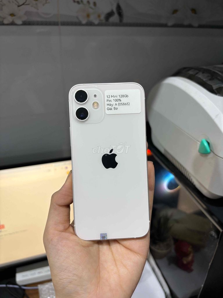 Apple iPhone 12 Mini 128GB Trắng 100%. Mua bán Điện thoại tại Huyện Hóc Môn Tp Hồ Chí Minh được đăng bởi SIRI STORE HCM hình 1