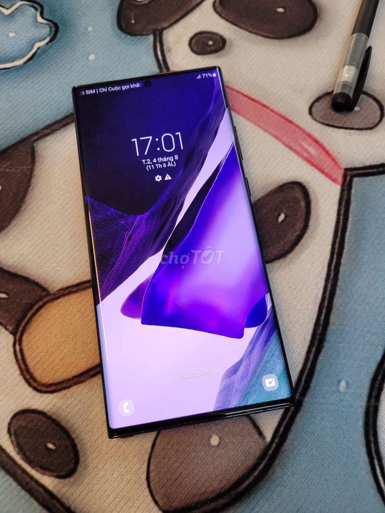 Galaxy Note20 Ultra 5G màu Đen bản Việt Nam 2sim. Mua bán Điện thoại tại Quận Thanh Xuân Hà Nội được đăng bởi ĐC 173 NGUYỄN XIỂN TX HN  hình 1