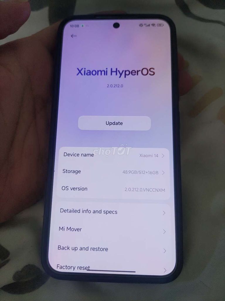 Xiaomi 14 NĐ 16GB/512GB mới 99% bán hoặc gl. Mua bán Điện thoại tại Thành phố Biên Hòa Đồng Nai được đăng bởi MINH hình 1