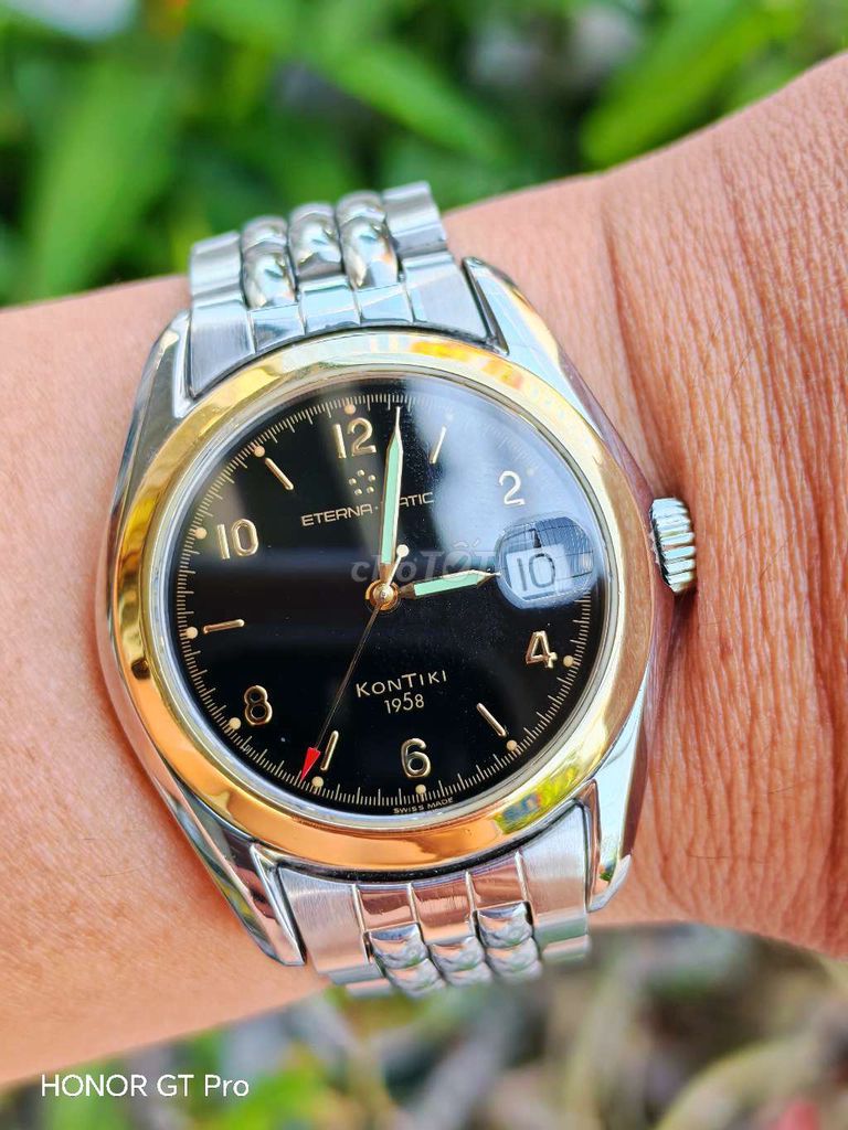 Đồng hồ Eterna Kontiki 1958 Nam. Mua bán Đồng hồ tại Thành phố Phan Thiết Bình Thuận được đăng bởi duy quang nguyen hình 1