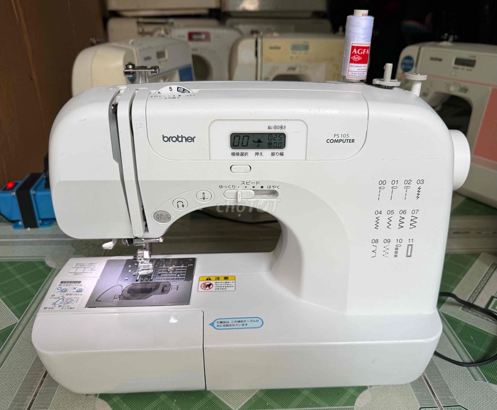 Máy may Brother PS 105 Nhật Bản. Mua bán Đồ chuyên dụng, Giống nuôi trồng tại Quận Gò Vấp Tp Hồ Chí Minh được đăng bởi Shop Máy May Nhật Bền Rẻ hình 1