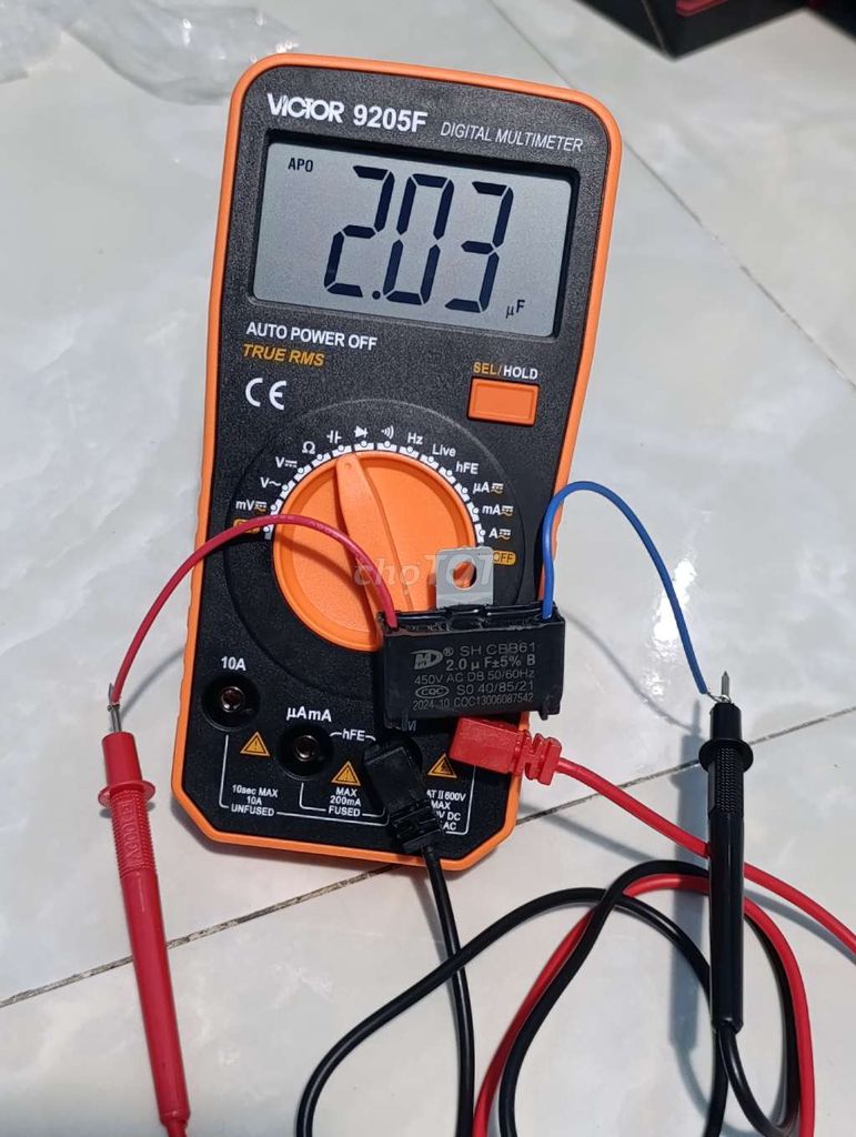 Đồng hồ vạn năng Victor 9205F True RMS. Mua bán Đồ chuyên dụng, Giống nuôi trồng tại Quận 1 Tp Hồ Chí Minh được đăng bởi Minh Luân hình 1