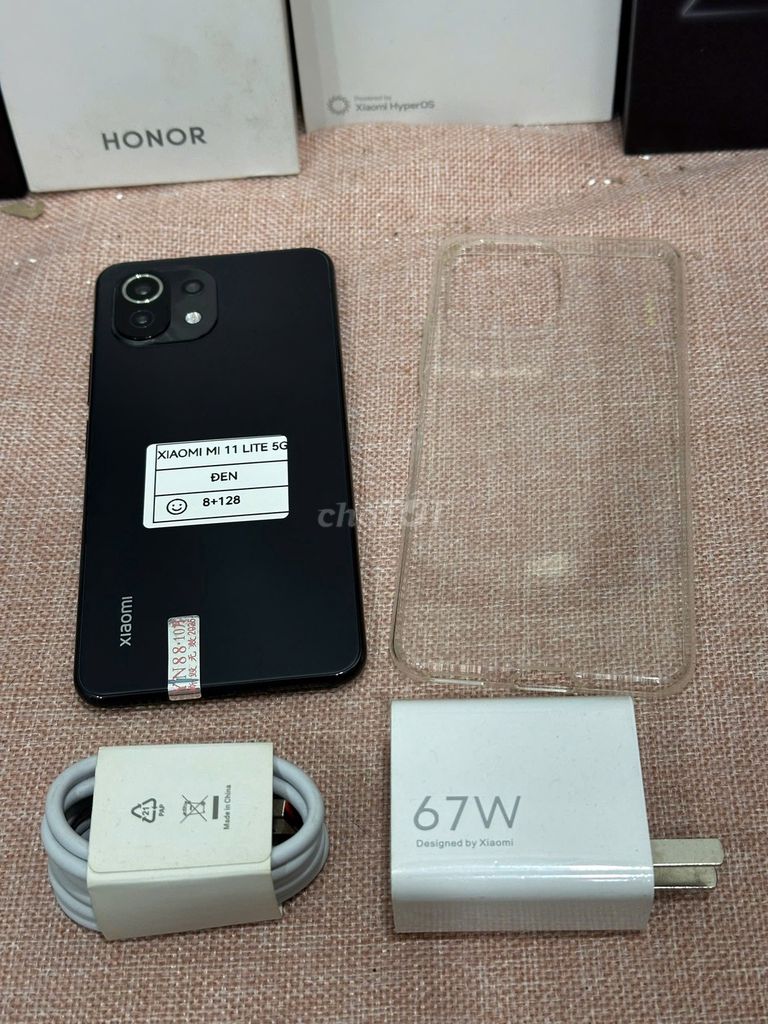 Xiaomi Mi 11 Lite 5G 8/128 Đen sạc 67w có ship COD. Mua bán Điện thoại tại Quận Hoàng Mai Hà Nội được đăng bởi Trần Ngọc Hiếu hình 1
