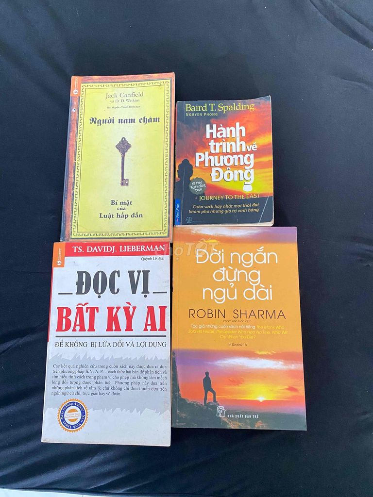 bộ 4 sách kĩ năng mềm miễn shipppppppppp. Mua bán Sách tại Huyện Cái Bè Tiền Giang được đăng bởi Đông platium hình 1