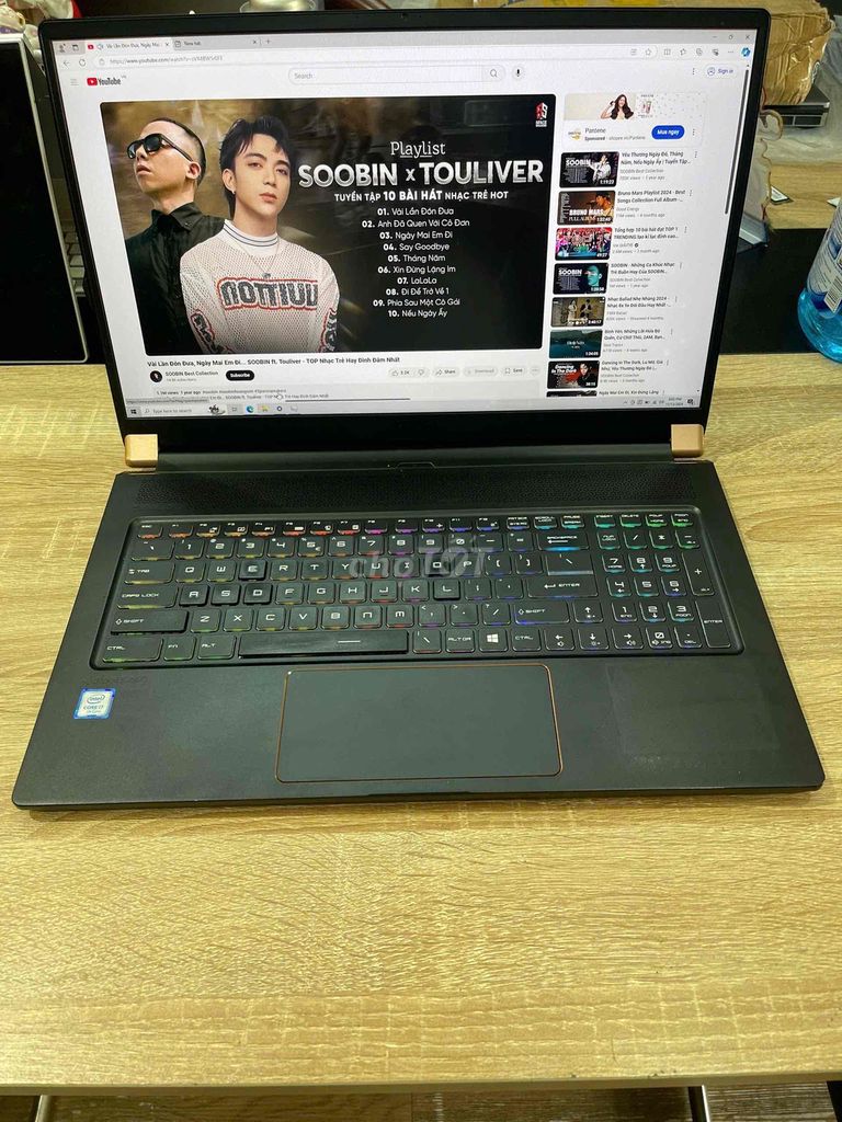 thanhly Msi Gs75 9sg i7 9750H 17 inch fhd 144hz