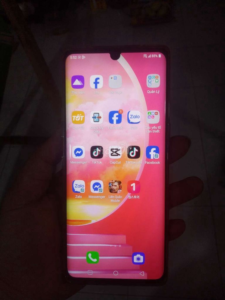 LG Velvet 128 ram 8 120hz fun vân tay đep. Mua bán Điện thoại tại Quận Cái Răng Cần Thơ được đăng bởi Ý Nguyễn hình 1
