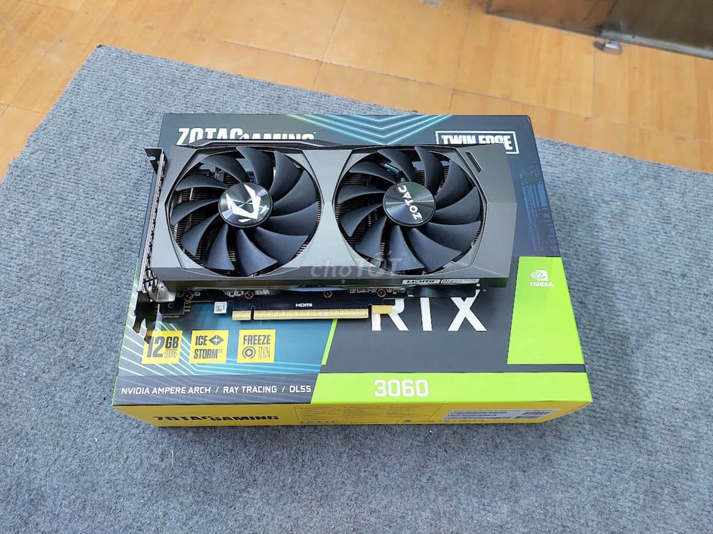Card VGA Zotac RTX 3060 12Gb D6 đẹp. Mua bán Linh kiện (RAM, Card...) tại Quận Đống Đa Hà Nội được đăng bởi Hoàng Tiến hình 1