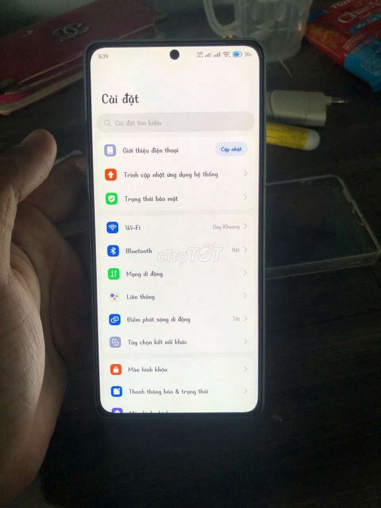 Xiaomi Redmi Note 12 Turbo 12GB/512GB Trắng. Mua bán Điện thoại tại Huyện Tuy Phong Bình Thuận được đăng bởi Khoa Phạm hình 1