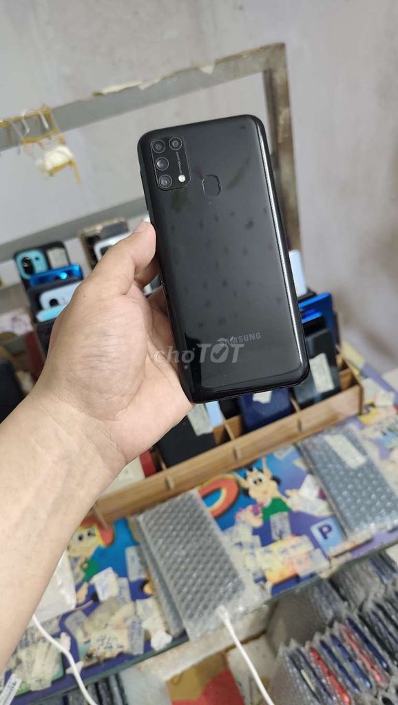 Samsung M31, ram 6gb, 128gb, pin 6000. Mua bán Điện thoại tại Quận Gò Vấp Tp Hồ Chí Minh được đăng bởi A LONG   nhận thanh toán THẺ TÍN DỤNG hình 1