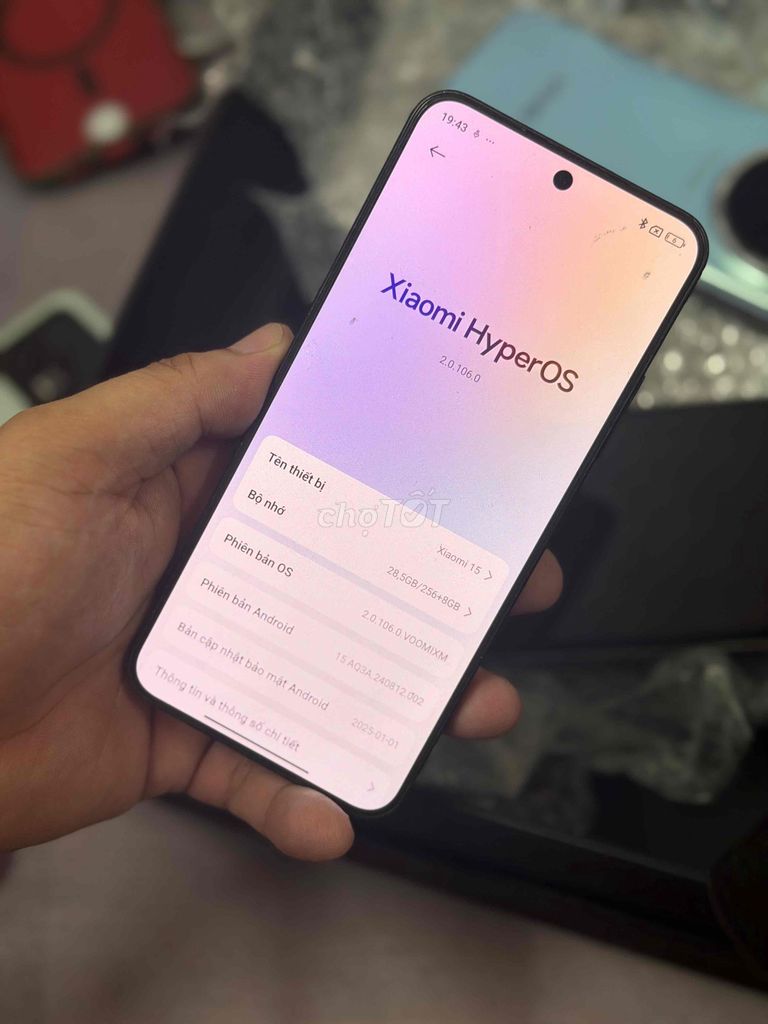 Xiaomi Mi 15 256GB Đen. Mua bán Điện thoại tại Quận Nam Từ Liêm Hà Nội được đăng bởi TẠP HÓA ĐIỆN THỌAI TÀU hình 1