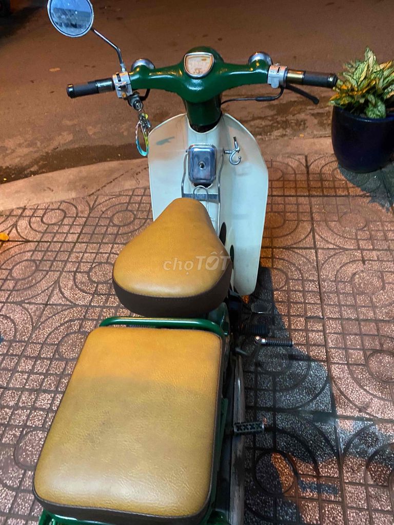 Honda Cub 50cc Xanh lá, Trắng. Mua bán Xe máy tại Quận Bình Tân Tp Hồ Chí Minh được đăng bởi Điệp hình 3